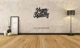 Happy Birth Day Wall Decal, wall decal, birth day wall decal