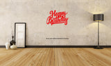 Happy Birth Day Wall Decal, wall decal, birth day wall decal