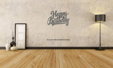 Happy Birth Day Wall Decal, wall decal, birth day wall decal