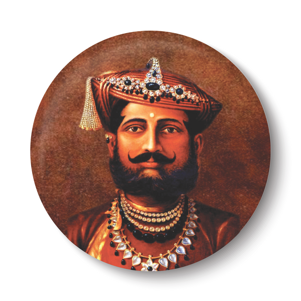 Maharaja Yashwant Rao Holkar I Maratha I Indore I Pin Badge