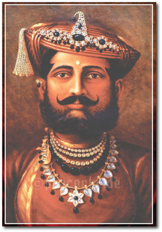Maharaja Yashwant Rao Holkar I Maratha I Indore I Wall Poster / Frames