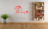 Running Horse Wall Decal, Horse wall decal, horse wall sticker