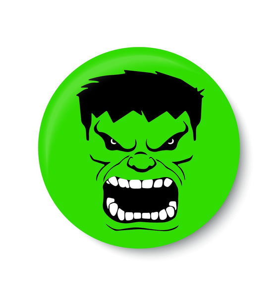 HULK ,AVANGERS PIN BADGE, SUPER HEROS
