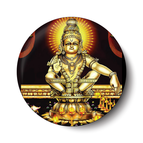 Lord Ayyappan I Iyyappan I Fridge Magnet