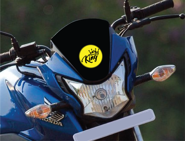 King Bike Decal