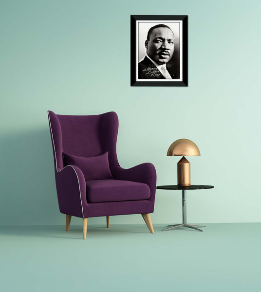 Martin Luther King Jr. Wall Frame ( Mount / Glass /13 X19 inch ...