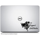 We Support Jallikattu - Laptop Decal