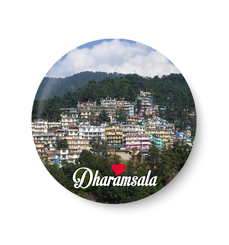Love Dharamsala Fridge Magnet