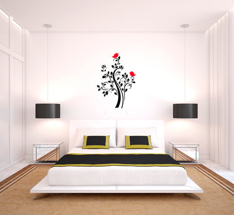 Love Birds I Natural Wall Decal, love birds