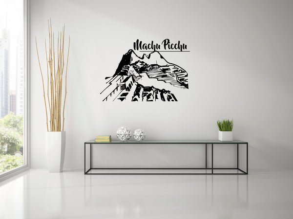 Machu Picchu ,Peru Wall Decal, wall decal, wall sticker