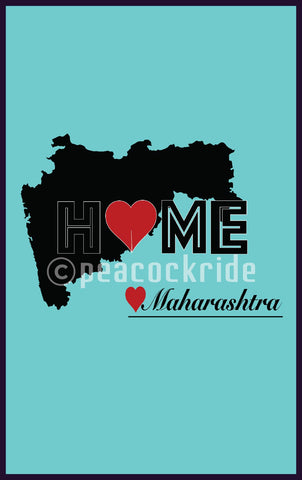 "Maharashtra Home Love" Wall Poster/Frame