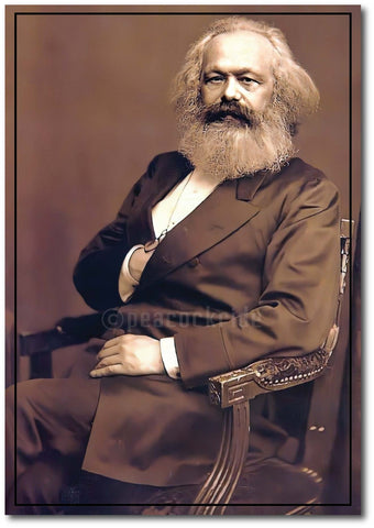 Karl Heinrich Marx I Karl Marx I German Philosopher I Wall Poster / Frames