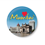 Love Mumbai I Travel Memories I Pin Badge