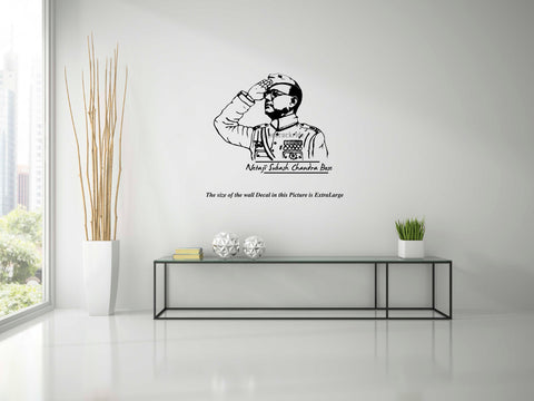 Netaji Subhas Chandra Bose-The Real Hero Wall Decal