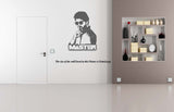 Vijay Wall Decal, Master Wall Decal, Master sticker, Wall Decal