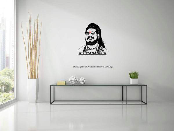 Bagavan Nithyanandha Wall Decal