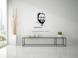 Asaduddin Owaisi I All India Majlis-e-Ittehadul Muslimeen I AIMIM I Wall Decal