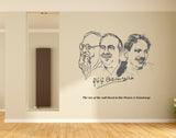 Periyar Anna Karunanidhi Wall Decal,Periyar Anna Karunanidhi ,Wall Decal