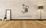 Thappattam-Paraiyattam Wall Decal