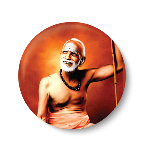Maha Periyava -  Sri Kanchi Paramacharya I Chandrashekarendra Saraswati I Sage of Kanchi I Fridge Magnet