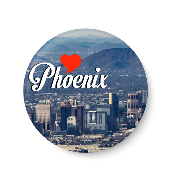 Love Phoenix,United States Series Pin Badge, Phoenix