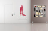 Pisa Tower , Italy Wall Decal, pisa wall decal, wall sticker