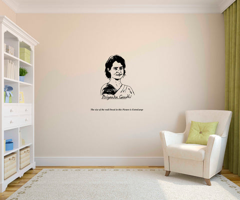 Priyanka Gandhi Vadra I Indian National Congress I INC I Wall Decal