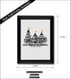 Ram Mandir Ayodhya Wall Poster / Frame