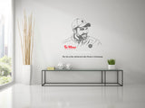 Rohit Sharma Wall Decal, Rohit Sharma Wall Sticker, Rohit Sharma