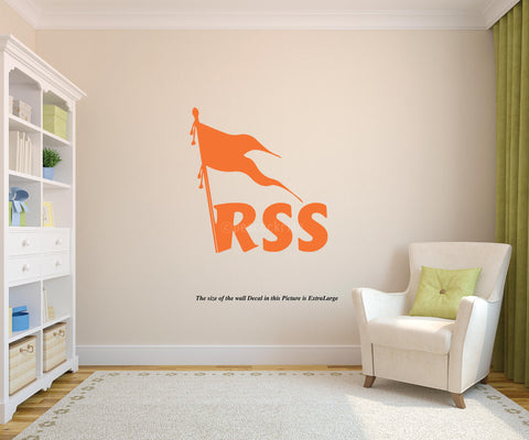 RSS , Rashtriya Swayamsevak Sangh ,Wall Decal