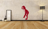 Sachin Tendulkar as Little Master Wall Decal