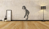 Sachin Tendulkar as Little Master Wall Decal
