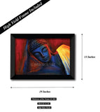 Sleeping Buddha Wall Poster / Frame