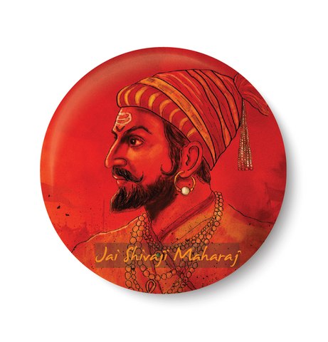 Jai Shivaji Maharaj Pin Badge