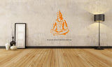 Lord Shiva Meditation Wall Decal