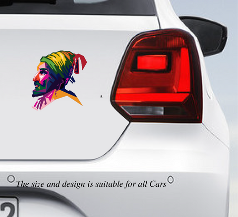 Shivaji Maharaj Car Vinyl Sticker