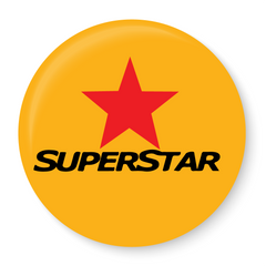 Super Star Pin Badge – Peacockride