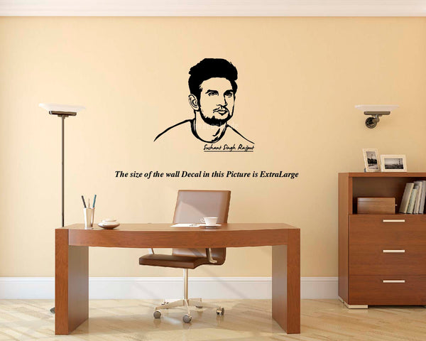 Sushant Singh Rajput I Hindi Cinema I Wall Decal