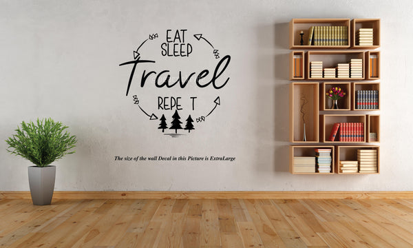 Travel Wall Decal, Travel, Adventure, Wall Decal