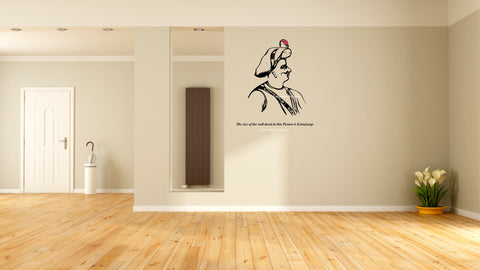 Tipu Sultan Wall Decal, Tipu Sultan Wall Sticker, Tipu Sultan