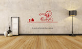 Tom and Jerry Wall Decal,Tom and Jerry Wall Sticker, Tom and Jerry ,Wall Decal,Cartoon Wall Decal