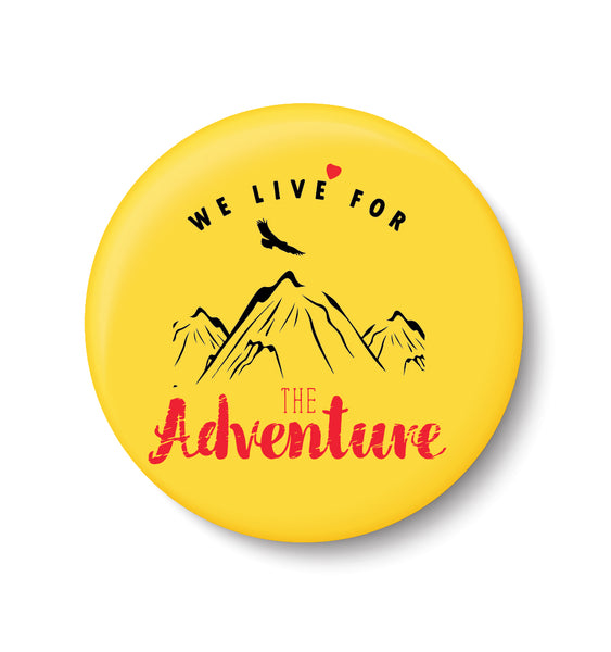 Pin Badge,Adventure , Souvenir ,Travel