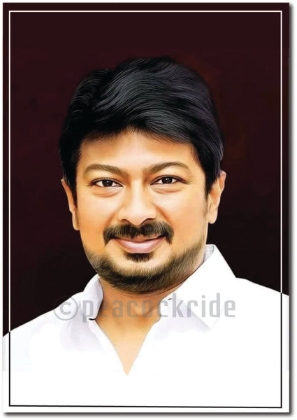 Udhayanidhi Stalin I DMK I Wall Poster / Frame