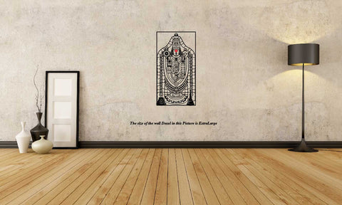 Tirumala Tirupati I Lord Venkateshwara I Lord Balaji I Lord Vishnu I Tirupati Venkateshwara I Wall Decal