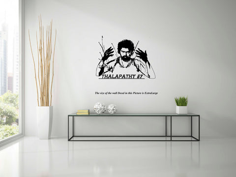 Thalapathy 67 I Vijay I Tamil Cinema Wall Decal