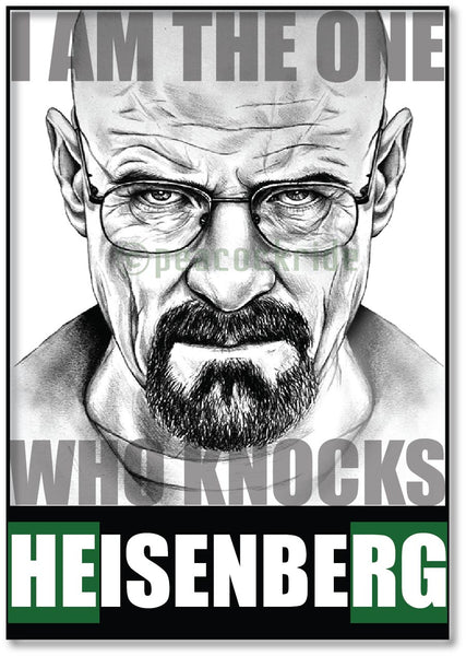 Werner Heisenberg Wall Poster, Heisenberg Wall Frame, poster, frame